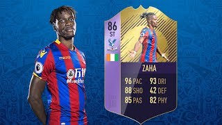 POTM WILFRIED ZAHA PLAYER REVIEW `¦ FIFA 18 ¦ 88 ZAHA REVIEW