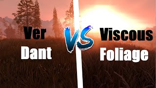 Skyrim Special Edition, Verdant vs Viscous Foliage Quick MOD Comparison
