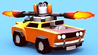 ГОНКИ НА ВЫЖИВАНИЕ Игровой мультик про БИТВУ МАШИН в игре для детей Crash of Cars
