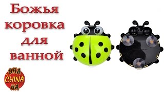 Божья Коровка для зубных щеток с Aliexpress