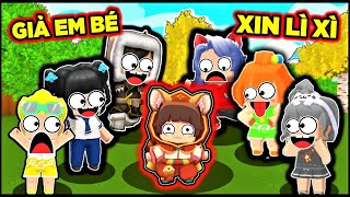 MINI WORLD: PHONG CẬN TV 24H LÀM EM BÉ ĐỂ XIN TIỀN LÌ XÌ TROLL CÁC THÀNH VIÊN TRONG LÀNG HERO TEAM