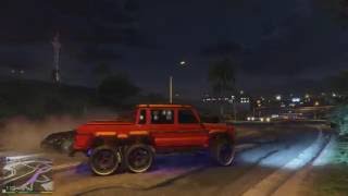 GTA5 ВОЕННЫЙ ДЖИП НА ДОРОГЕ ТЮНИНГ МОТОЦИКЛА