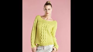 Вяжем Женский Пуловер Спицами - модели 2019 / Knit a Women Pullover Knitting Needles