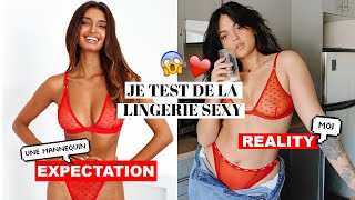 TRY ON HAUL LINGERIE SEXY @LOUNGEUNDERWEAR !