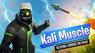 Fortnite Battle Royale //  BODYBUILDER PLAYER | KALI MUSCLE