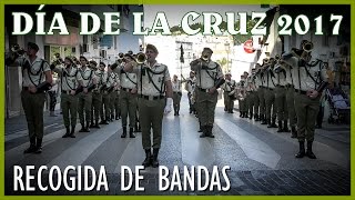 PASACALLES DÍA DE LA CRUZ 2017 - ALHAURÍN EL GRANDE (MÁLAGA) RECOGIDA DE BANDAS