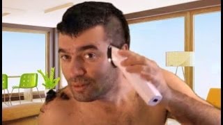 Как сам себя подстричь,обучающий фильм.