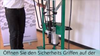 Federspannpresse Federspanner CSC Compac Federbeinpresse für Mc Pherson Federbeinsysteme