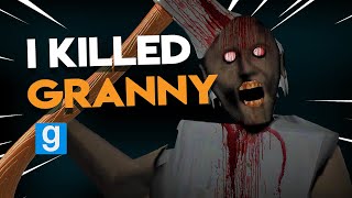 I KILLED GRANNY | Gmod I Killed #91