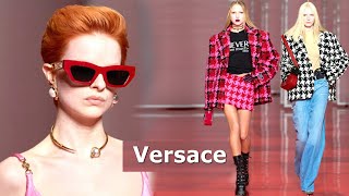 Versace мода в Милане Стильная одежда Осень 2022 Зима 2023