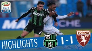 Sassuolo - Torino 1-1 - Highlights - Giornata 21 - Serie A TIM 2017/18