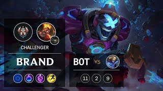 Brand Bot vs Ezreal - EUW Challenger Patch 9.5