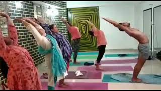 Surya Namaskar (Dheeraj hot yoga)