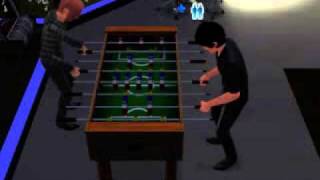 Tommy Joe Ratliff and Adam Lambert Play Foosball