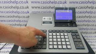 E139 Error Code Casio SR-S500 / PCR-T540 / SR-S820 Cash Registers
