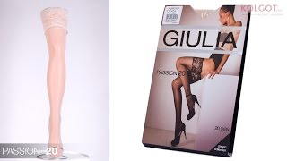 Видео обзор: чулки TM "Giulia" модель PASSION 20