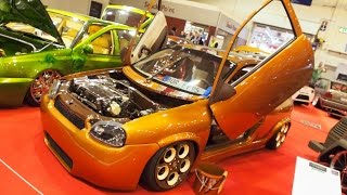 Opel Corsa B 2.0 C20XE tuning at Essen Motorshow - Exterior Walkaround