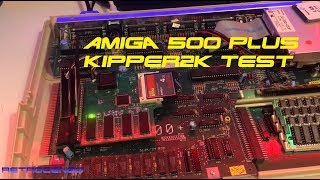 Commodore Amiga 500 Plus with Kipper2k expantion