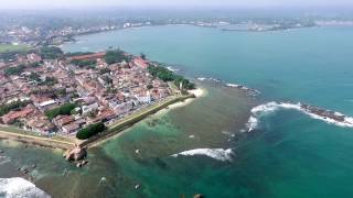 DJI: Fort "Galle"  Südprovinz, Sri Lanka Drohnenflug