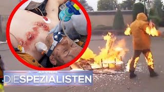 Der Mann in Flammen! Wer hat ihn angezündet? | Oliver Dreier | Die Spezialisten | SAT.1 TV