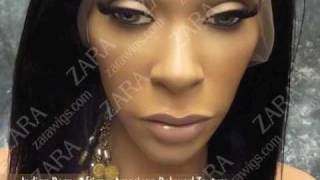 Zara Wigs African American Yaki Lace Front Wigs for Black Women