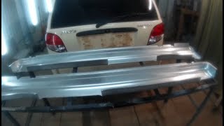 MATIZ замена порогов Body repair