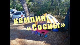Отзыв о кемпинге "Сосны", район Криница, Краснодарский край, Черное море