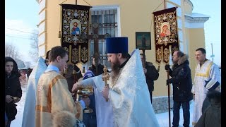 Рождество Христово. Праздничная Литургия  в Храме Рождества Христова с.Сенино 07 января 2016 года