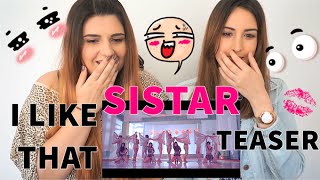 씨스타 (SISTAR) - I LIKE THAT TEASER REACTION ~Andie & Carlie~