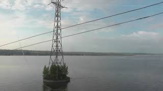 Железнодорожный мост через реку Чусовая в Перми