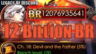 Legacy of Discord: ZakoJ Boost BR to 12 BILLION! +269 Million BR