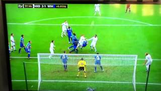 MK Dons Second Goal vs Afc Wimbledon