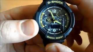 Casio G Shock GW 3500 B - 1A Mens Black Tough Solar Atomic Watch Review