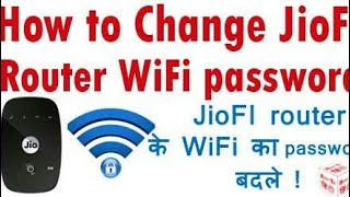 Reset JIOFI password | Jio WiFi device password reset Hindi