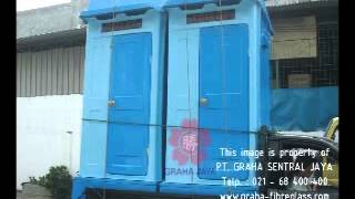 Toilet Portable Fiberglass Graha Jaya