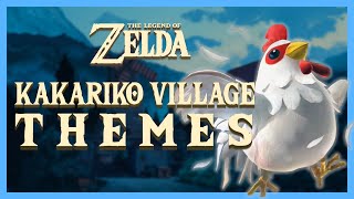 The Legend of Zelda - All Kakariko Village Themes (1991-2017)