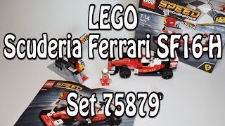 Test: LEGO Scuderia Ferrari SF16-H (Set 75879 Speed Champions) Review deutsch