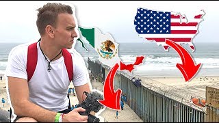 Asi se CRUZA la frontera ?? ESTADOS UNIDOS ?? MEXICO a Pie - Oscar Alejandro