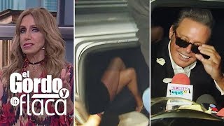 ¿De quién son esas piernas?: Lili descubrió quién iba con Luis Miguel en el carro | GYF