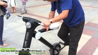EcoBoomer SS "SUPER SCOOTER" Folding Electric Scooter