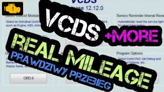 VCDS real mileage,VAG K CAN COMMANDER change mileage in engine,motor,autophix - prawdziwy przebieg