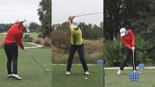 LYDIA KO - 2014 CME SWING FOOTAGE SLOW MOTION TIBURON GOLF COURSE 1080p HD