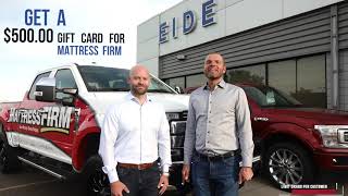 Mattress Firm Partners with Eide Ford Bismarck Car Dealership | Ford Dealership