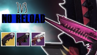 1v3 Trials No Reload Challenge Kings Fall Weapons | Destiny