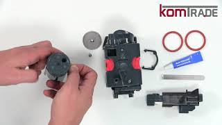 AEG Caffe Grande & Caffe Silenzio Reparaturanleitung Brüheinheit/Brühgruppe reparieren-revidieren