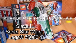 LEGO Slave I (Set 75060 Star Wars UCS Review deutsch german 4K)