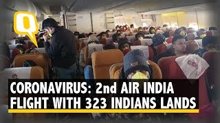Coronavirus: 2nd Air India Flight With 323 Citizens Lands in Delhi | The Quint