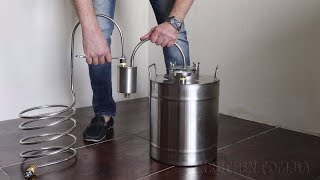 Самогонный аппарат под непроточную воду - Дистиллятора - Обзор