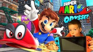 Super Mario Odyssey Первый Взгляд - Супер Марио Одиссея Прохождение - Кока Плей Nintendo Switch