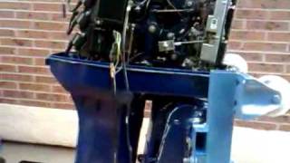 Power Trim Tohatsu Nissan 90 (1992) test